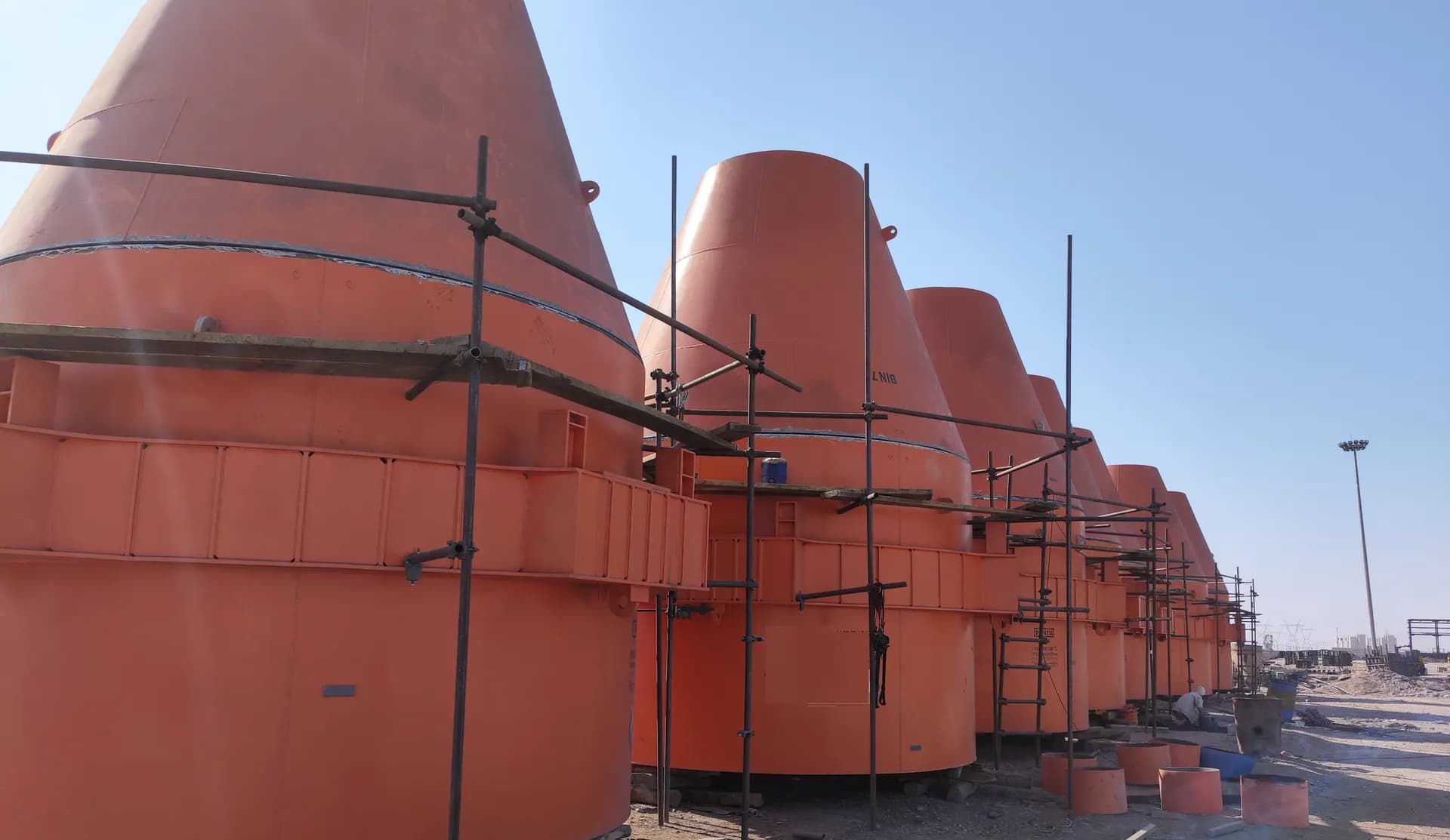 Pelletizing Unit Storage Tanks