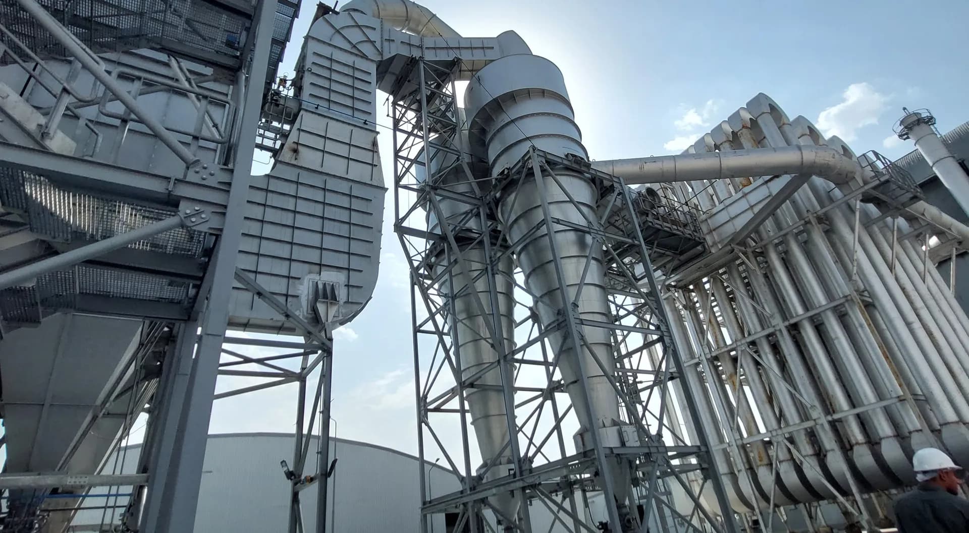 Silicon Processing Plant Dust Collection Unit