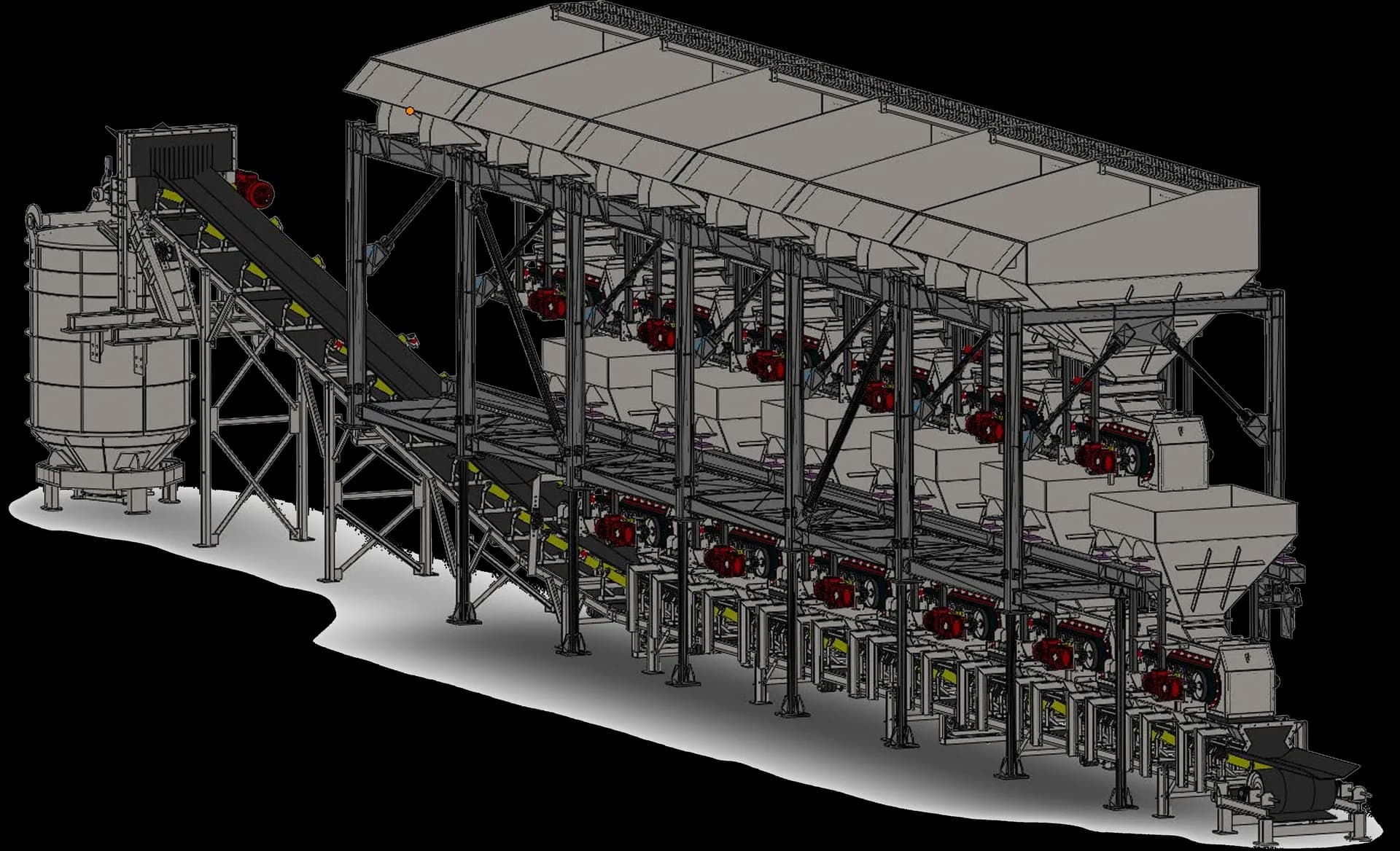 Silicon Processing Plant Batching Unit